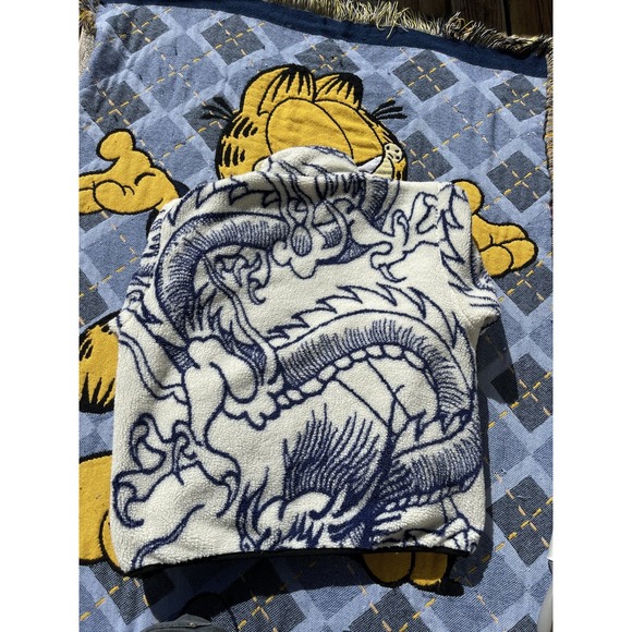 Stussy Dragon Sherpa Natural XL(Reversible) - Picture 10 of 10